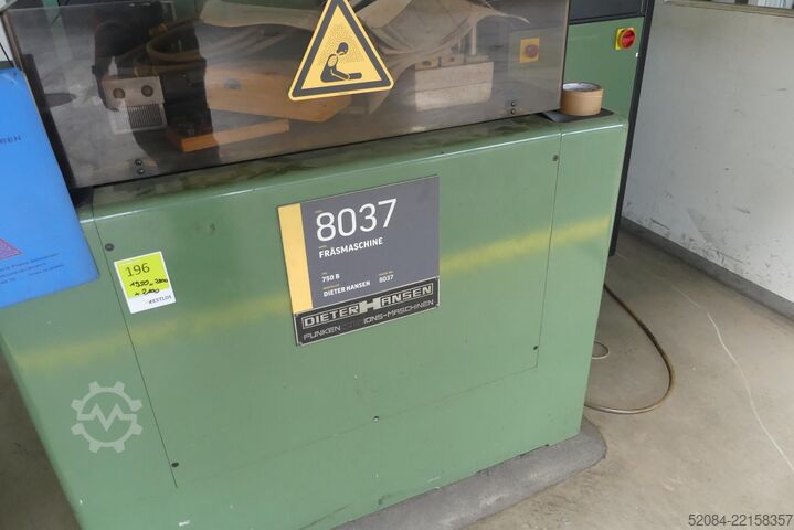 Dieter Hansen EDM machine Dieter Hansen 750 B