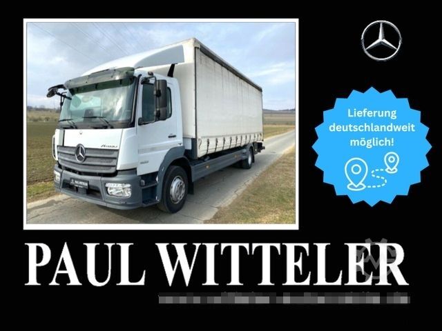 LKW-Fahrgestell MERCEDES-BENZ Atego 1523 L 4x2 Pritsche Plane+LBW 2To+Klima