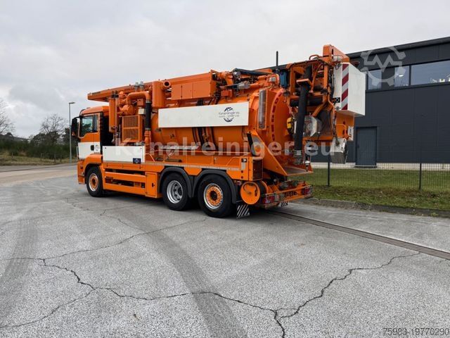 Vacuum tank truck MAN MAN TGS 26.440 / Müller Wasserrückgewinner #474