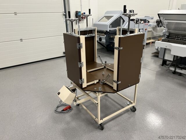 Book binding machine MURO 4 x 5000 A4/HAD 4-station bookbinding press for gluing