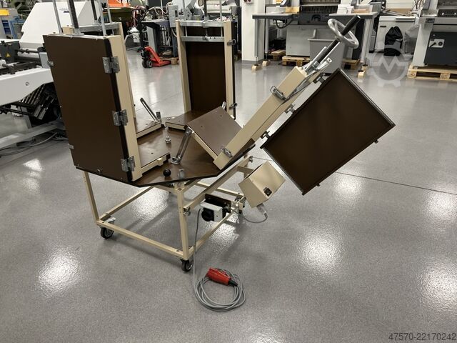 Book binding machine MURO 4 x 5000 A4/HAD 4-station bookbinding press for gluing