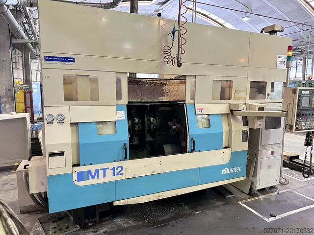 CNC-Drehmaschine mit Doppelspindel und Doppelrevolver Muratec MT-12m
