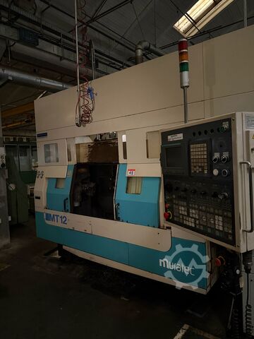 CNC-Drehmaschine mit Doppelspindel und Doppelrevolver Muratec MT-12m