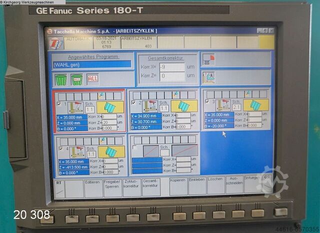 Cylindrical Grinding Machine - Universal TACCHELLA Elektra 1018