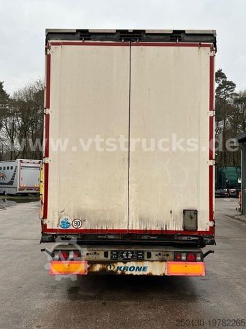 Open semitrailer with tarp KRONE SD Pritsche + Plane Edscha-Verdeck Mega