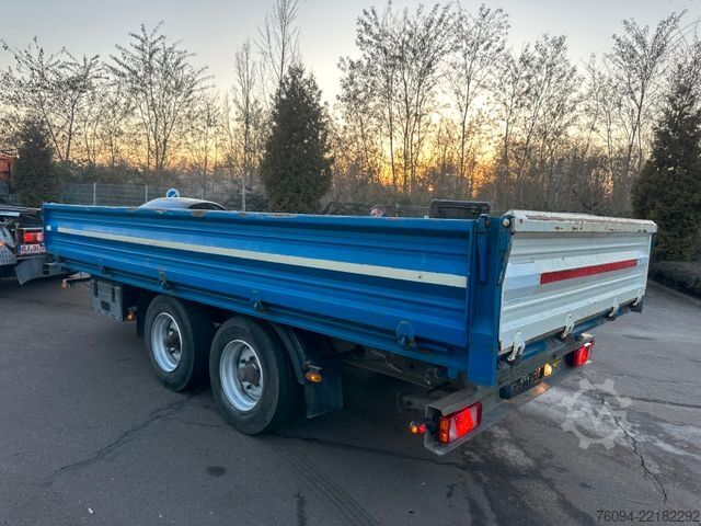 Dreiseitenkipper Anhänger HUMBAUR HTK 115024 Tandem Dreiseitenkipper Rampen