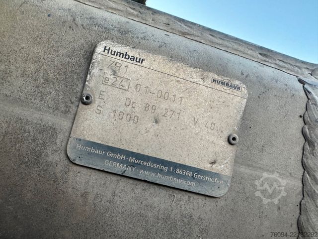 Dreiseitenkipper Anhänger HUMBAUR HTK 115024 Tandem Dreiseitenkipper Rampen