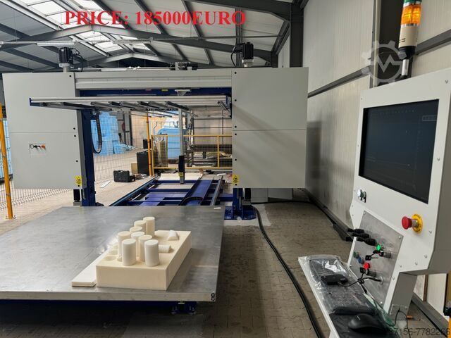 Schneidemaschine für Polyurethanschaum Straszyński Kołodziejczyk Pionowy RV2100/2500 poziomy SK3500