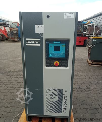 Screw compressor Atlas Copco GA15VSDFF PLUS