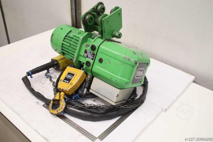 Chain hoist with chassis 500 kg Stahl T 302 L