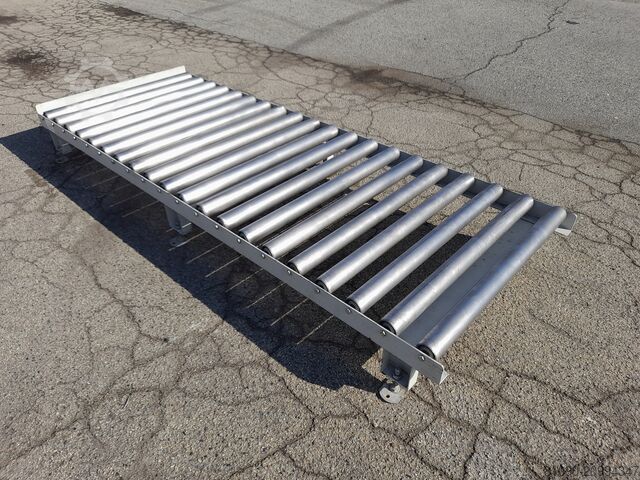 Roller conveyor 3000x1140x300, roller length 1130 mm  