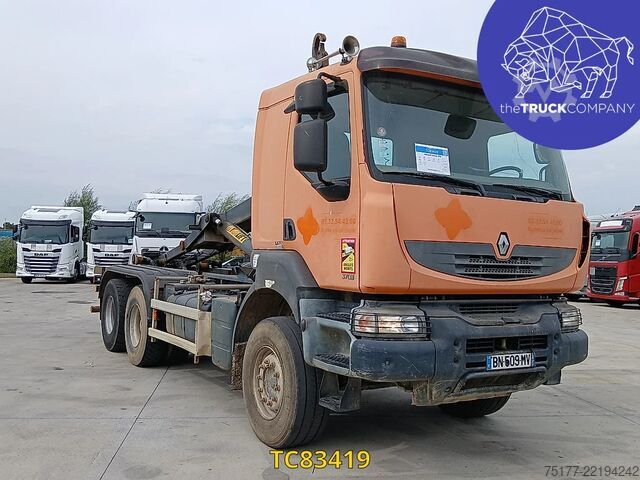 Container transportation Renault Kerax 370