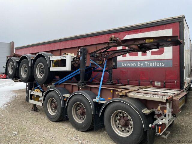 Container transport Van Hool 3B0049 20FT Chassis / BPW Axles  / Discbrakes