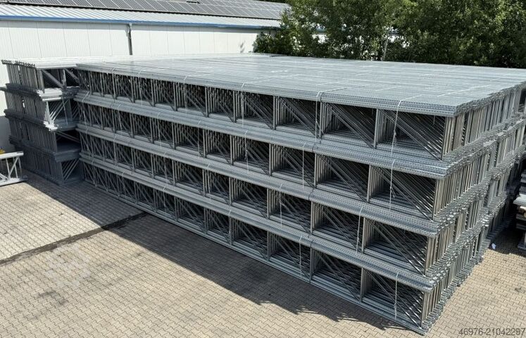 Hochregallager Palettenregalständer SSI Schäfer PR600 P215 14.100 x1.050 mm