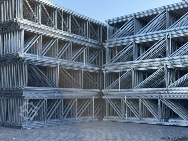 Hochregallager Palettenregalständer SSI Schäfer PR600 P215 14.100 x1.050 mm