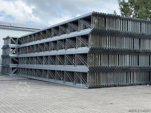 Hochregallager Palettenregalständer SSI Schäfer PR600 P215 14.100 x1.050 mm