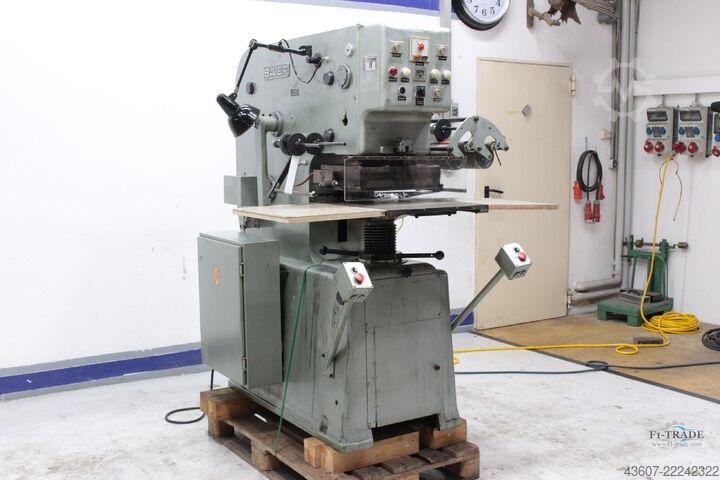 Prägepresse / Hot Foil Stamping Press GEBA BAIER 49/25