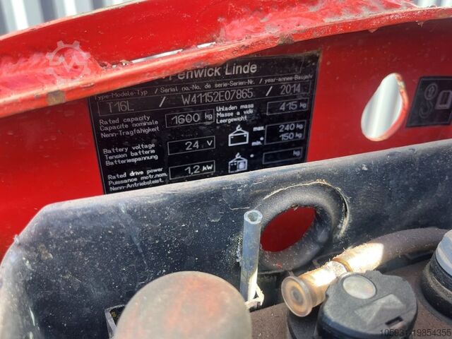 Electric Pallet Truck Linde T16L