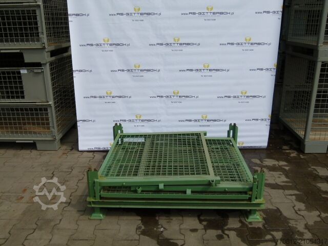 Hochregallager Gitterbox Folding