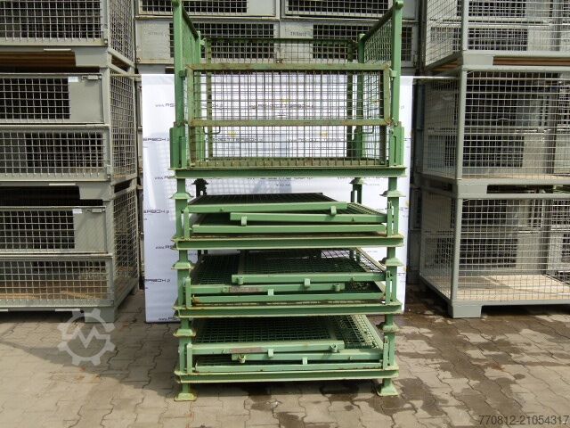 Hochregallager Gitterbox Folding