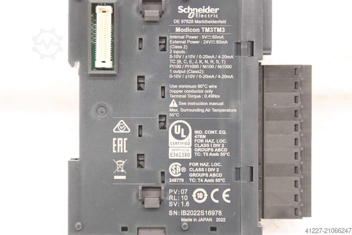 SPS Steuerung Schneider Electric Modicon TM3TM3