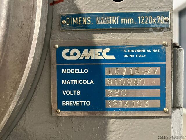 Kantenschleifmaschine Comec LC/15AV