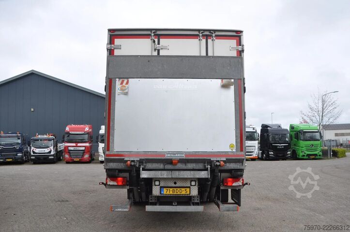 Refrigerated/frozen transport Scania P250 ECF BOX + TRS TWIN-COOL + DHOLLANDIA