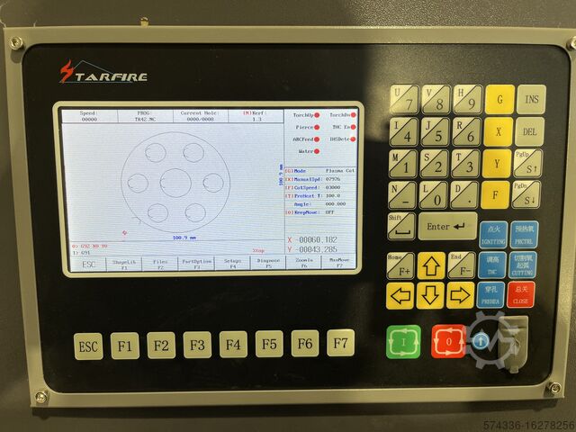Plasma cutting machine PLASMA 3.000 X 1.500 mm