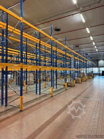 Schwerlastregal Palettenregale 14 lfm Jungheinrich MPB Palettenregale H: 500cm, Fachlast: 2100 kg