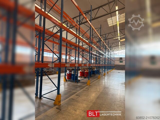 Schwerlastregal Industrieregale ca. 100 lfm Stow Palettenregale H:700cm 3200 kg Fachlast Boden +3 , Hochregale