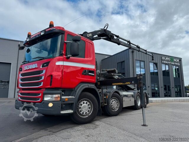 Autokran SCANIA G480 8x2*6 Hiab XS166-4 Crane / Tipper