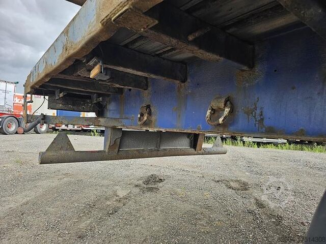 Flatbed PACTON 3 AXLE FLATBED TRAILER BPW DRUM