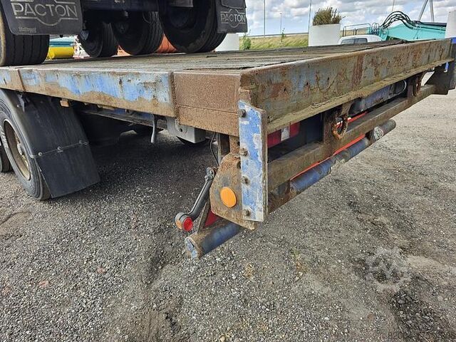Flatbed PACTON 3 AXLE FLATBED TRAILER BPW DRUM