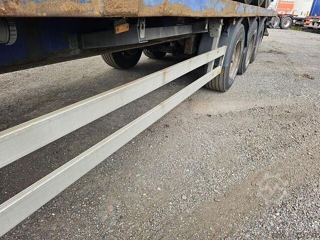 Flatbed PACTON 3 AXLE FLATBED TRAILER BPW DRUM
