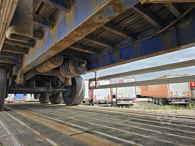 Flatbed PACTON 3 AXLE FLATBED TRAILER BPW DRUM