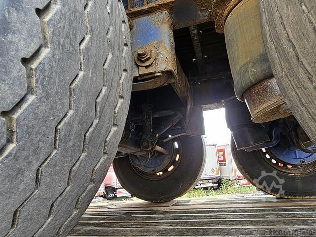 Flatbed PACTON 3 AXLE FLATBED TRAILER BPW DRUM