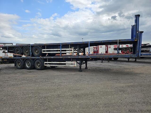 Flatbed PACTON 3 AXLE FLATBED TRAILER BPW DRUM