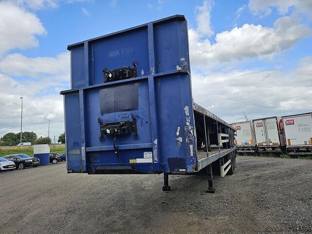 Flatbed PACTON 3 AXLE FLATBED TRAILER BPW DRUM