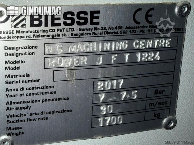 BIESSE ROVER J FT 1224 BIESSE ROVER J FT 1224