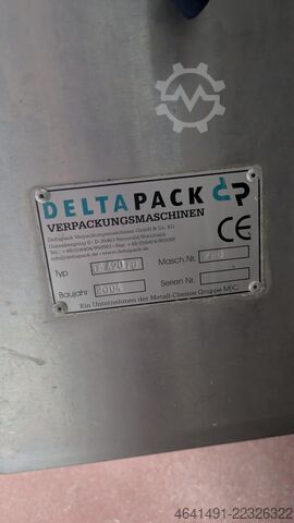 Multihead weigher with vertical form fill seal machine Multi Weigh, Delta Pack MKW: HDW10 3,5 Schlauchbeutel: DE420 FU