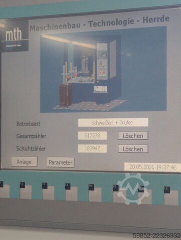 US welding system with USV 20L mth ultraschalltechnologie Gmbh US Schweißanlage