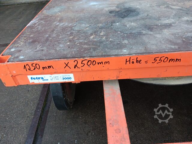 Heavy-duty trailer FETRA 6786 Tgl.3000 KG