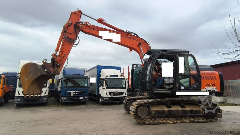 Raupenbagger Hitachi ZX160LC-6 Kettenbagger Schnellwechsler Tieflöffel