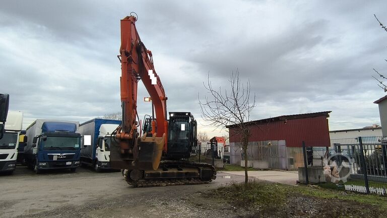 Raupenbagger Hitachi ZX160LC-6 Kettenbagger Schnellwechsler Tieflöffel