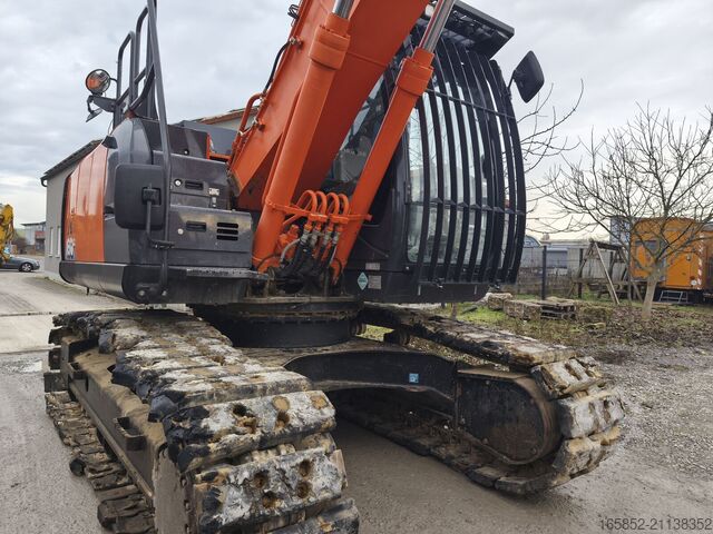 Raupenbagger Hitachi ZX160LC-6 Kettenbagger Schnellwechsler Tieflöffel