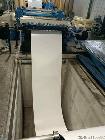 Linie zum Schneiden und Aufwickeln von Blech Barović Linija za razrez in previjanje pločevine