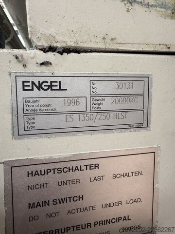 Spritzgießmaschine ENGEL ES 1350/250 HLST
