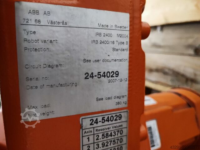 Industrieroboter ABB Robotics IRB 2400/16 IRC5 M2004