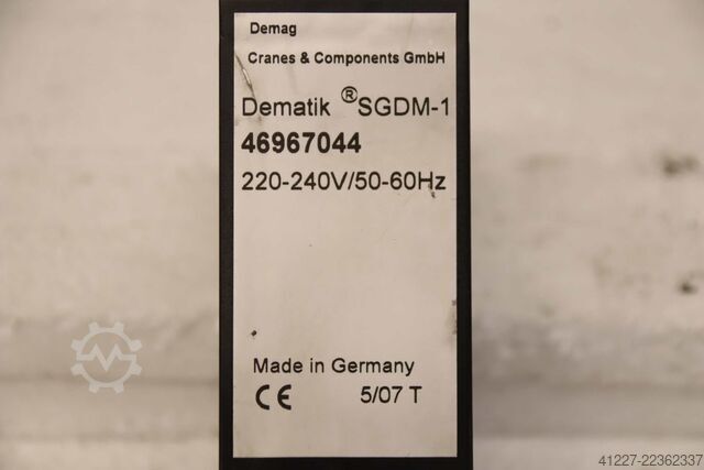 Safety relay Demag Dematik SGDM-1  46967044