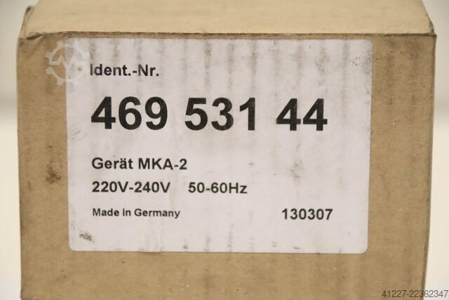 Contact analyst Demag Dematik MKA-2  46953144